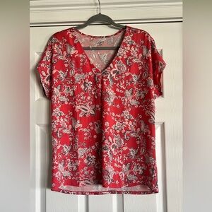 Loft Short Sleeve Tip - Size Small
